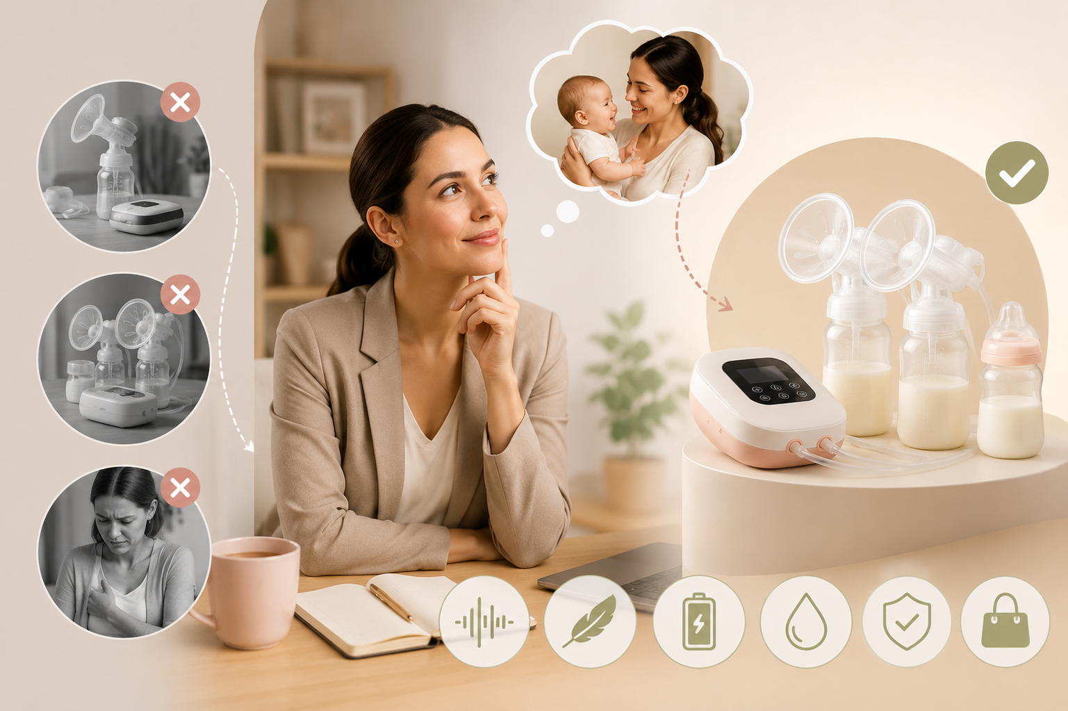 Breast Pump for Working Moms